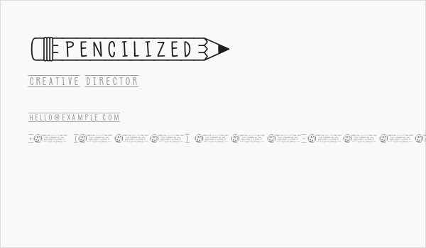 [Pencilized] Business Card