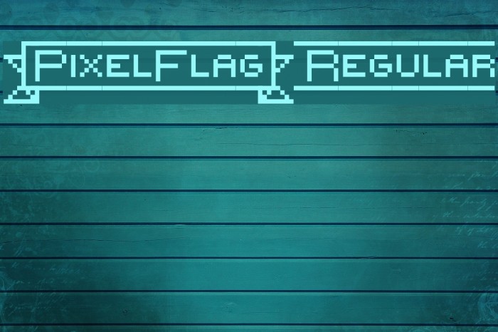 {PixelFlag} Regular Polices examples