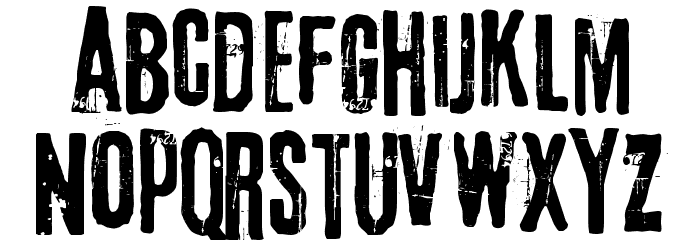 3rd Man Font LOWERCASE