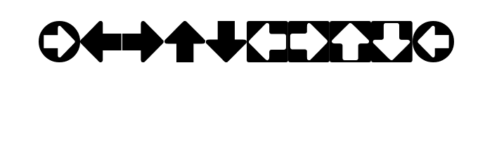 4rrows Font OTHER CHARS