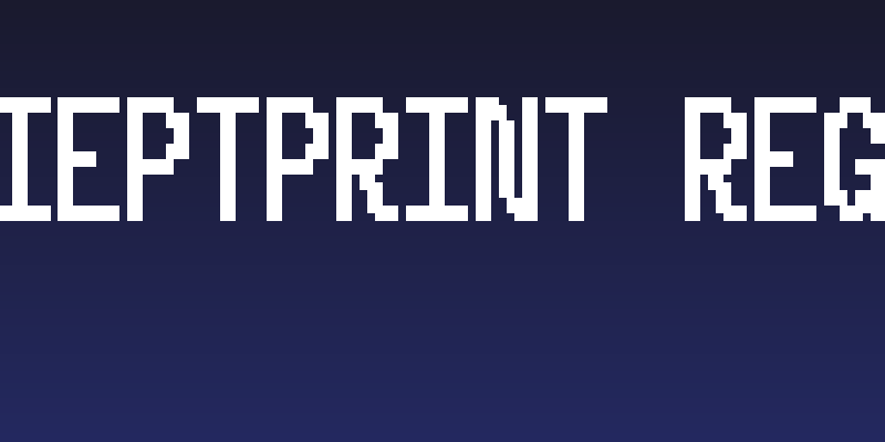 5Recieptprint Regular Social Header