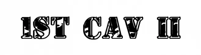 1st Cav II  नि: शुल्क फ़ॉन्ट्स डाउनलोड