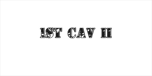 1st Cav II Logo
