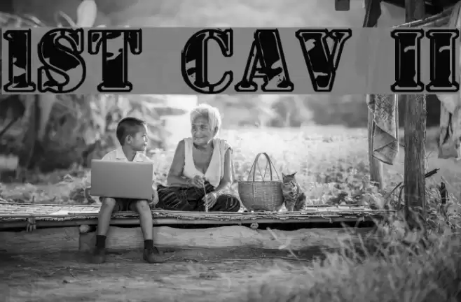 1st Cav II Caratteri examples