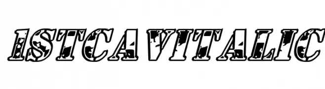 1st Cav Italic  Frei Schriftart Herunterladen