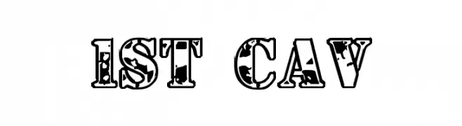 1st Cav  font caratteri gratis