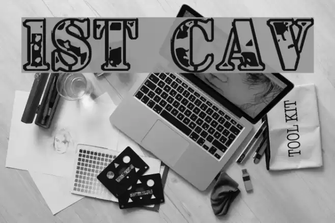 1st Cav Font examples