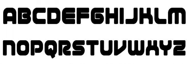 1st Enterprises Condensed Caratteri MINUSCOLO