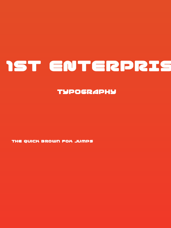 1st Enterprises Expanded Poster