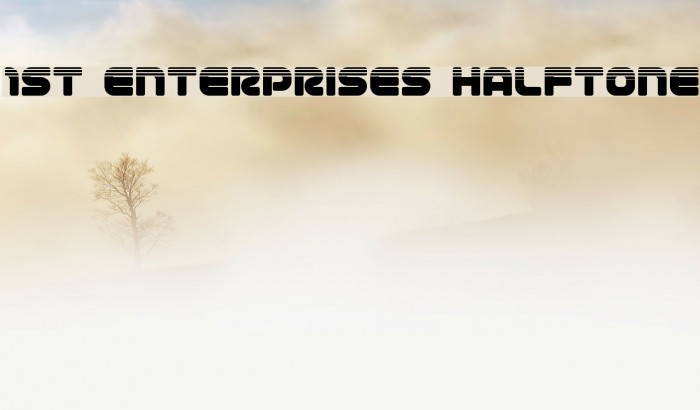1st Enterprises Halftone Fuentes examples