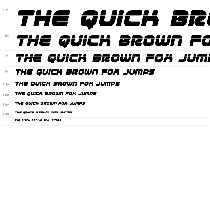 1st Enterprises Laser Italic Waterfall