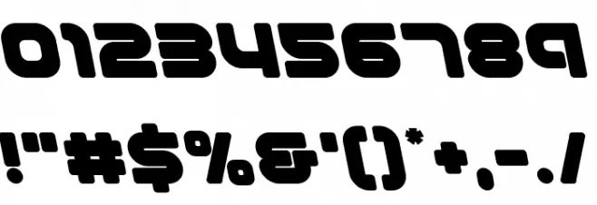 1st Enterprises Leftalic Font Alte caractere