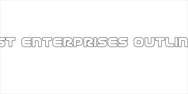 1st Enterprises Outline Logo