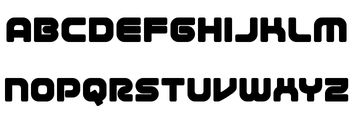 1st Enterprises Regular Font LOWERCASE