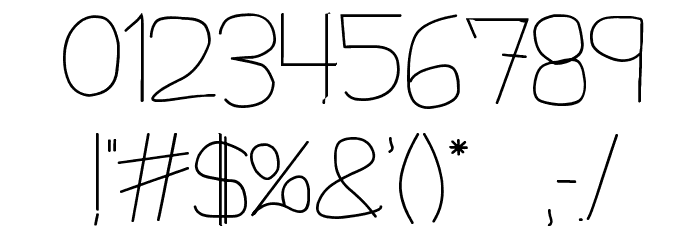 1st Handwritten لخطوط تنزيل حرف أخرى