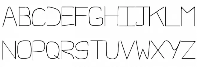 1st Handwritten Schriftart Groß