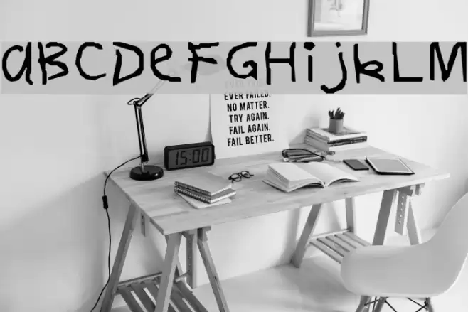 1stGrade Font examples