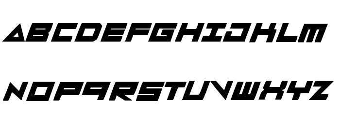 5STAR League Font LOWERCASE