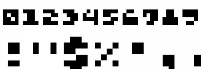 5Skware Regular Font OTHER CHARS