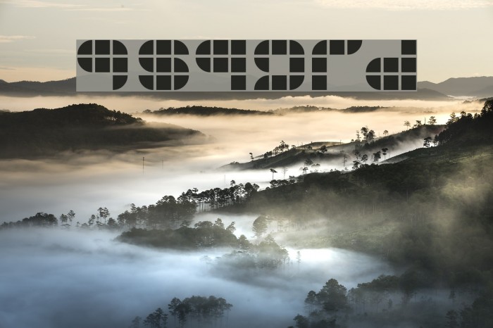 9sqgrd Font examples