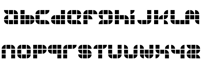 9sqgrd Font LOWERCASE