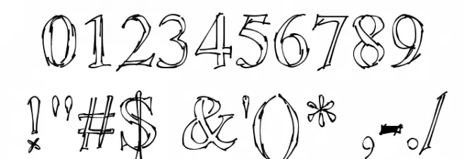 !Sketchy Times Font Alte caractere