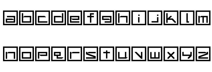 !Square Engine 150 Simplex Font LOWERCASE