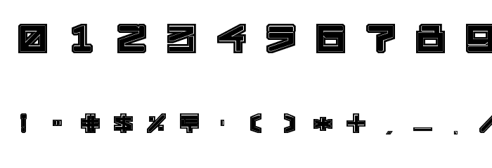 !Square Engine 350 Latex Bold फ़ॉन्ट अन्य घर का काम