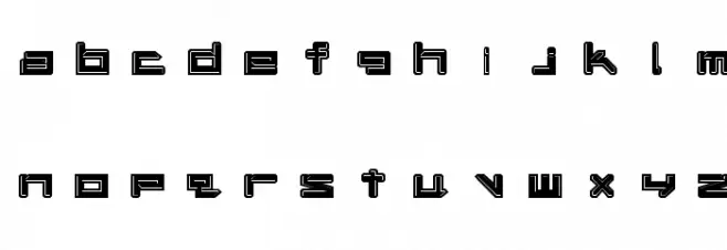 !Square Engine 350 Latex フォント 小文字