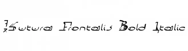 !Sutura Frontalis Bold Italic  Fuentes Gratis Descargar