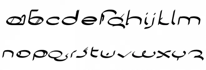 !Sutura Frontalis Bold Italic Font LOWERCASE
