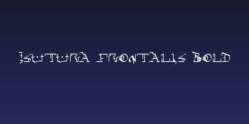 !Sutura Frontalis Bold Social Header