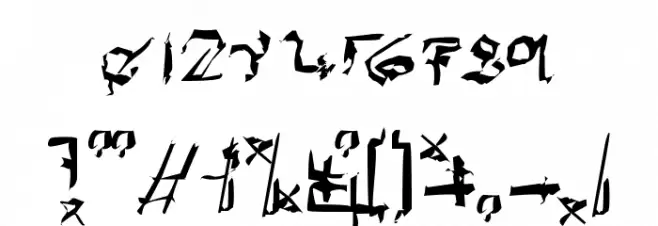 !Sutura Frontalis Dysostosis Bold フォント その他の文字