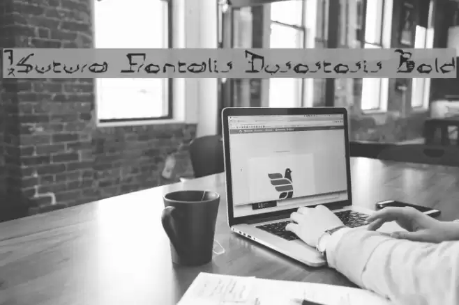 !Sutura Frontalis Dysostosis Bold フォント examples