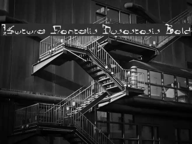 !Sutura Frontalis Dysostosis Bold フォント examples