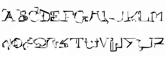 !Sutura Frontalis Dysostosis Schriftart Groß
