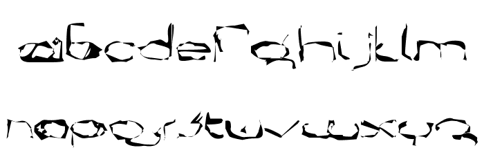 !Sutura Frontalis Dysostosis Font LOWERCASE