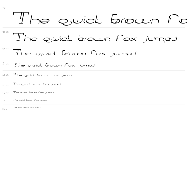 !Sutura Frontalis Italic Waterfall