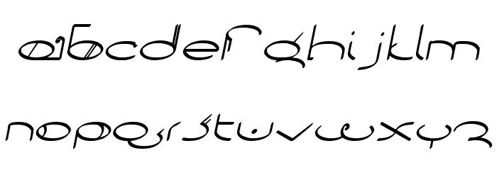 !Sutura Frontalis Italic フォント 小文字