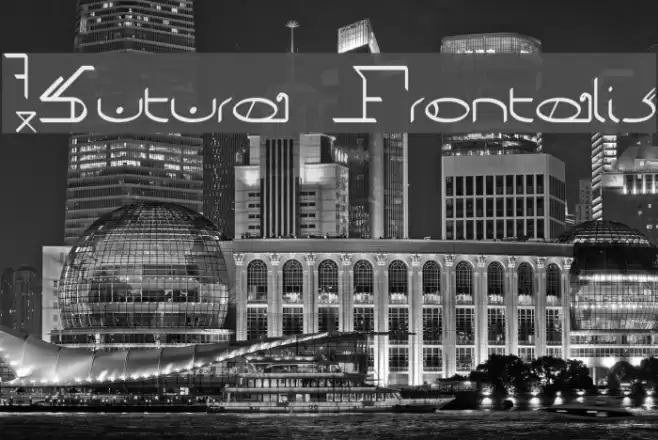 !Sutura Frontalis Font examples