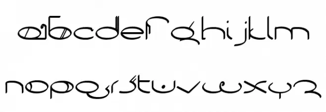 !Sutura Frontalis Font Litere mici