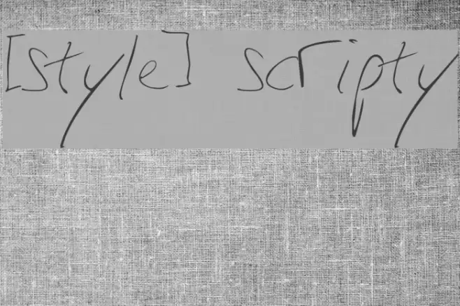 [style] scripty Font examples