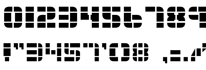 2Tech Font OTHER CHARS