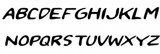 2Toon Expanded Italic  