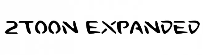 2Toon Expanded  baixar fontes gratis