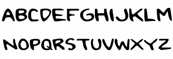 2Toon Expanded Schriftart Groß
