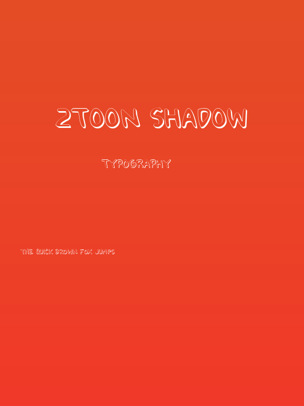 2Toon Shadow Poster
