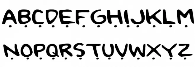2Toon2 Expanded 字体 大写