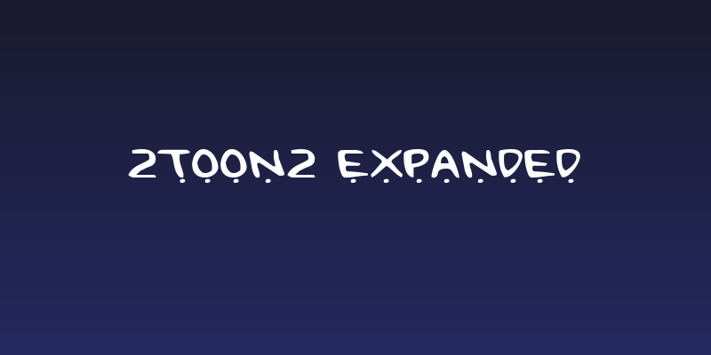 2Toon2 Expanded Social Header