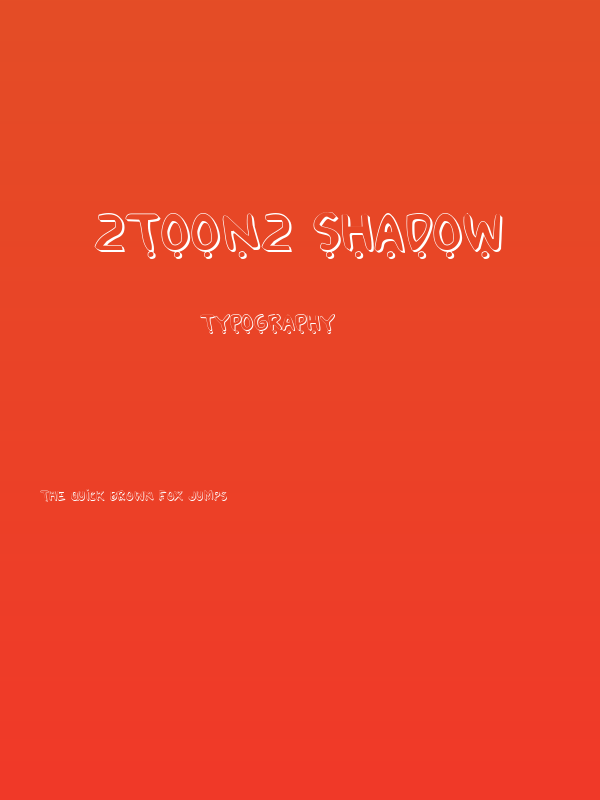 2Toon2 Shadow Poster